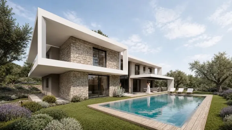 Terrain constructible de 2 979 m² à Roquefort-les-Pins